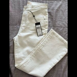 BCBG Max Azria white jeans